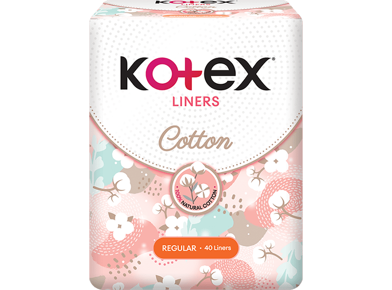 Kotex® Cotton Liners - Kotex SG